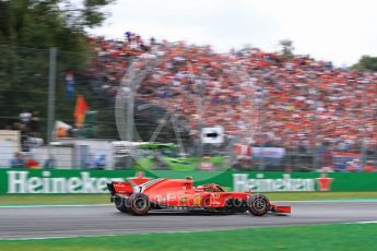 World © Octane Photographic Ltd. Formula 1 – Italian GP - Race. Scuderia Ferrari SF71-H – Kimi Raikkonen. Autodromo Nazionale di Monza, Monza, Italy. Sunday 2nd September 2018.