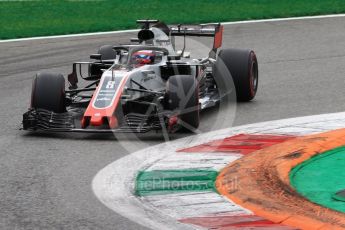 World © Octane Photographic Ltd. Formula 1 – Italian GP - Race. Haas F1 Team VF-18 – Romain Grosjean. Autodromo Nazionale di Monza, Monza, Italy. Sunday 2nd September 2018.