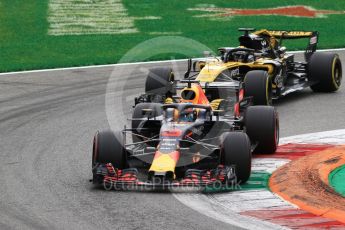 World © Octane Photographic Ltd. Formula 1 – Italian GP - Race. Aston Martin Red Bull Racing TAG Heuer RB14 – Daniel Ricciardo. Autodromo Nazionale di Monza, Monza, Italy. Sunday 2nd September 2018.