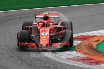 World © Octane Photographic Ltd. Formula 1 – Italian GP - Race. Scuderia Ferrari SF71-H – Kimi Raikkonen. Autodromo Nazionale di Monza, Monza, Italy. Sunday 2nd September 2018.