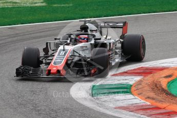 World © Octane Photographic Ltd. Formula 1 – Italian GP - Race. Haas F1 Team VF-18 – Romain Grosjean. Autodromo Nazionale di Monza, Monza, Italy. Sunday 2nd September 2018.