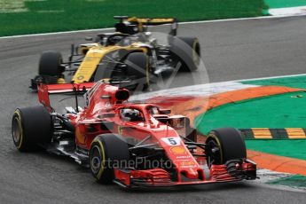 World © Octane Photographic Ltd. Formula 1 – Italian GP - Race. Scuderia Ferrari SF71-H – Sebastian Vettel. Autodromo Nazionale di Monza, Monza, Italy. Sunday 2nd September 2018.