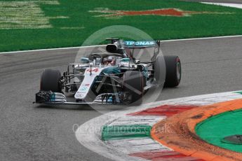 World © Octane Photographic Ltd. Formula 1 – Italian GP - Race. Mercedes AMG Petronas Motorsport AMG F1 W09 EQ Power+ - Lewis Hamilton. Autodromo Nazionale di Monza, Monza, Italy. Sunday 2nd September 2018.