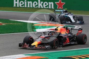 World © Octane Photographic Ltd. Formula 1 – Italian GP - Race. Aston Martin Red Bull Racing TAG Heuer RB14 – Max Verstappen. Autodromo Nazionale di Monza, Monza, Italy. Sunday 2nd September 2018.