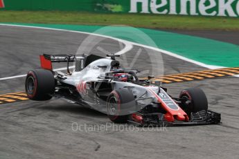 World © Octane Photographic Ltd. Formula 1 – Italian GP - Race. Haas F1 Team VF-18 – Romain Grosjean. Autodromo Nazionale di Monza, Monza, Italy. Sunday 2nd September 2018.