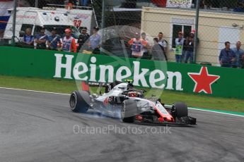 World © Octane Photographic Ltd. Formula 1 – Italian GP - Race. Haas F1 Team VF-18 – Kevin Magnussen. Autodromo Nazionale di Monza, Monza, Italy. Sunday 2nd September 2018.