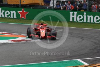 World © Octane Photographic Ltd. Formula 1 – Italian GP - Race. Scuderia Ferrari SF71-H – Kimi Raikkonen. Autodromo Nazionale di Monza, Monza, Italy. Sunday 2nd September 2018.