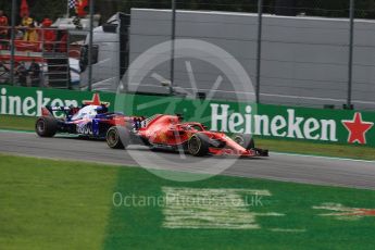 World © Octane Photographic Ltd. Formula 1 – Italian GP - Race. Scuderia Ferrari SF71-H – Sebastian Vettel. Autodromo Nazionale di Monza, Monza, Italy. Sunday 2nd September 2018.