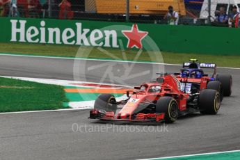 World © Octane Photographic Ltd. Formula 1 – Italian GP - Race. Scuderia Ferrari SF71-H – Sebastian Vettel. Autodromo Nazionale di Monza, Monza, Italy. Sunday 2nd September 2018.