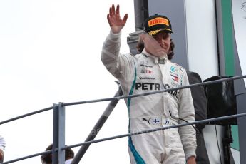 World © Octane Photographic Ltd. Formula 1 – Italian GP - Race - Podium. Mercedes AMG Petronas Motorsport AMG F1 W09 EQ Power+ - Valtteri Bottas. Autodromo Nazionale di Monza, Monza, Italy. Sunday 2nd September 2018.