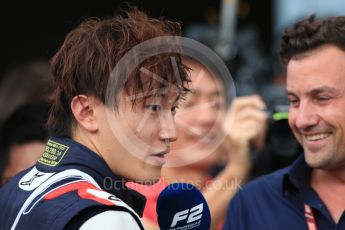 World © Octane Photographic Ltd. FIA Formula 2 (F2) – Italian GP - Race 1. Russian Time - Tadasuke Makin. Autodromo Nazionale di Monza, Monza, Italy. Saturday 1st September 2018
