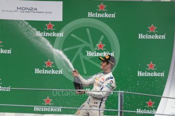 World © Octane Photographic Ltd. FIA Formula 2 (F2) – Italian GP - Race 2. Carlin - Sergio Sette Camara. Autodromo Nazionale di Monza, Monza, Italy. Sunday 2nd September 2018