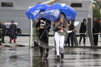 World © Octane Photographic Ltd. Formula 1 – Italian GP - Paddock. Scuderia Toro Rosso STR13 – Pierre Gasly. Autodromo Nazionale di Monza, Monza, Italy. Friday 31st August 2018.