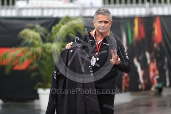 World © Octane Photographic Ltd. Formula 1 - Italian GP - Paddock. Gil De Ferran - Sporting Director of McLaren. Autodromo Nazionale di Monza, Monza, Italy. Saturday 1st September 2018.