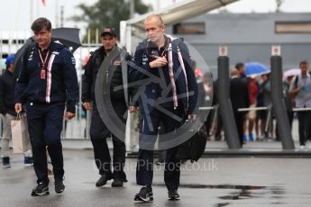 World © Octane Photographic Ltd. Formula 1 - Italian GP - Paddock. Andy Green - Technical Director at Racing Point  Force India. Autodromo Nazionale di Monza, Monza, Italy. Saturday 1st September 2018.