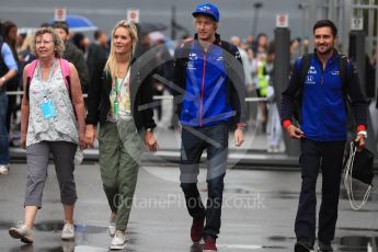 World © Octane Photographic Ltd. Formula 1 – Italian GP - Paddock. Scuderia Toro Rosso STR13 – Brendon Hartley. Autodromo Nazionale di Monza, Monza, Italy. Saturday 1st September 2018.