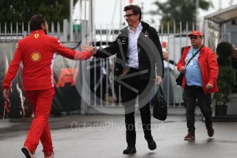 World © Octane Photographic Ltd. Formula 1 - Italian GP - Paddock. Toto Wolff - Executive Director & Head of Mercedes - Benz Motorsport. Autodromo Nazionale di Monza, Monza, Italy. Saturday 1st September 2018.