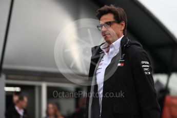 World © Octane Photographic Ltd. Formula 1 - Italian GP - Paddock. Toto Wolff - Executive Director & Head of Mercedes - Benz Motorsport. Autodromo Nazionale di Monza, Monza, Italy. Saturday 1st September 2018.