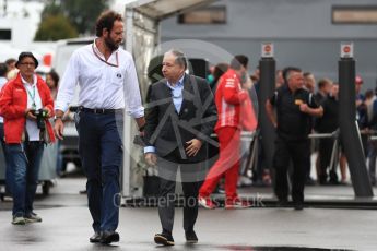 World © Octane Photographic Ltd. Formula 1 - Italian GP - Paddock. Jean Todt – President of FIA. Autodromo Nazionale di Monza, Monza, Italy. Saturday 1st September 2018.