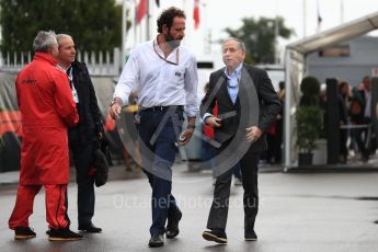World © Octane Photographic Ltd. Formula 1 - Italian GP - Paddock. Jean Todt – President of FIA. Autodromo Nazionale di Monza, Monza, Italy. Saturday 1st September 2018.