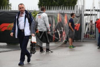 World © Octane Photographic Ltd. Formula 1 - Italian GP - Paddock. Paddy Lowe - Chief Technical Officer at Williams Martini Racing. Autodromo Nazionale di Monza, Monza, Italy. Saturday 1st September 2018.