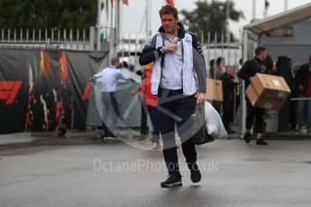World © Octane Photographic Ltd. Formula 1 - Italian GP - Paddock. Rob Smedley – Head of Performance Engineering. Autodromo Nazionale di Monza, Monza, Italy. Saturday 1st September 2018.