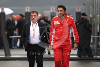 World © Octane Photographic Ltd. Formula 1 - Italian GP - Paddock. Louis Camilleri - CEO of Ferrari and former Chairman of Philip Morris International. Autodromo Nazionale di Monza, Monza, Italy. Saturday 1st September 2018.