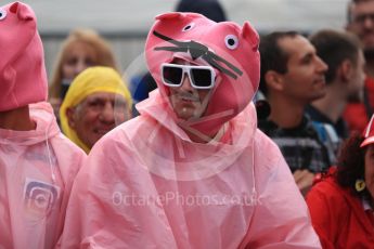 World © Octane Photographic Ltd. Formula 1 – Italian GP - Paddock. Pink Panthers. Autodromo Nazionale di Monza, Monza, Italy. Saturday 1st September 2018.