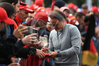 World © Octane Photographic Ltd. Formula 1 - Italian GP - Paddock. Felipe Massa. Autodromo Nazionale di Monza, Monza, Italy. Saturday 1st September 2018.