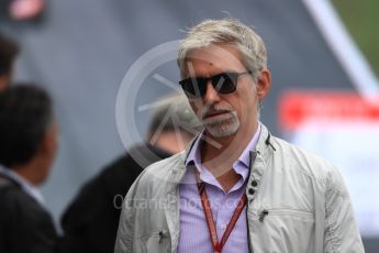 World © Octane Photographic Ltd. Formula 1 - Italian GP – Paddock. Damon Hill. Autodromo Nazionale di Monza, Monza, Italy. Sunday 2nd September 2018.
