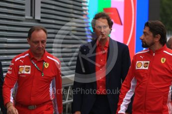 World © Octane Photographic Ltd. Formula 1 - Italian GP - Paddock. John Elkann – CEO of Exor. Autodromo Nazionale di Monza, Monza, Italy. Sunday 2nd September 2018.