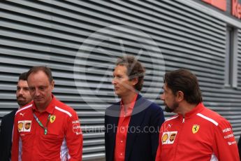 World © Octane Photographic Ltd. Formula 1 - Italian GP - Paddock. John Elkann – CEO of Exor. Autodromo Nazionale di Monza, Monza, Italy. Sunday 2nd September 2018.