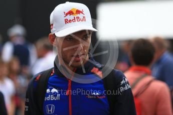 World © Octane Photographic Ltd. Formula 1 – Italian GP - Paddock. Scuderia Toro Rosso STR13 – Pierre Gasly. Autodromo Nazionale di Monza, Monza, Italy. Sunday 2nd September 2018.