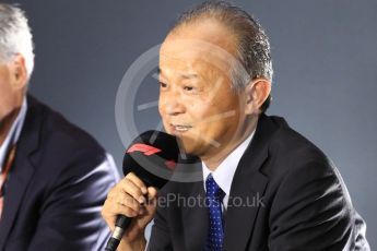 World © Octane Photographic Ltd. Formula 1 - Italian GP - Friday FIA Team Press Conference. Takashi Yamamoto. Autodromo Nazionale di Monza, Monza, Italy. Friday 31st August 2018.