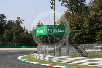 World © Octane Photographic Ltd. Formula 1 – Italian GP - Track Walk. Monza parabolica. Autodromo Nazionale di Monza, Monza, Italy. Thursday 30th August 2018.