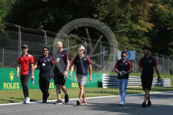 World © Octane Photographic Ltd. GP3 – Italian GP – Track Walk. Arden International. Monza, Italy. Thursday 30th August 2018.