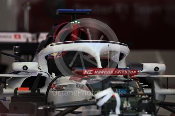 World © Octane Photographic Ltd. Formula 1 – Italian GP - Track Walk. Alfa Romeo Sauber F1 Team C37. Autodromo Nazionale di Monza, Monza, Italy. Thursday 30th August 2018.