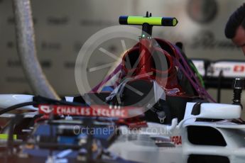 World © Octane Photographic Ltd. Formula 1 – Italian GP - Track Walk. Alfa Romeo Sauber F1 Team C37. Autodromo Nazionale di Monza, Monza, Italy. Thursday 30th August 2018.