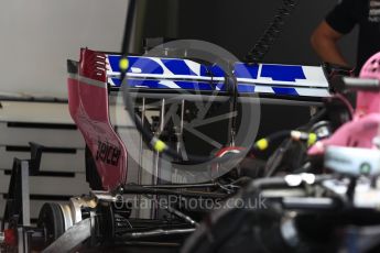 World © Octane Photographic Ltd. Formula 1 – Italian GP - Track Walk. Racing Point Force India VJM11. Autodromo Nazionale di Monza, Monza, Italy. Thursday 30th August 2018.