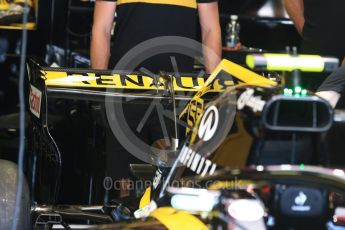 World © Octane Photographic Ltd. Formula 1 – Italian GP - Track Walk. Renault Sport F1 Team RS18. Autodromo Nazionale di Monza, Monza, Italy. Thursday 30th August 2018.