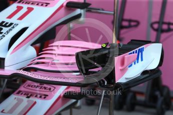 World © Octane Photographic Ltd. Formula 1 – Italian GP - Track Walk. Racing Point Force India VJM11. Autodromo Nazionale di Monza, Monza, Italy. Thursday 30th August 2018.