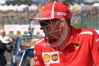 World © Octane Photographic Ltd. Formula 1 – Japanese GP - Drivers Parade. Scuderia Ferrari SF71-H – Kimi Raikkonen. Suzuka Circuit, Japan. Sunday 7th October 2018.