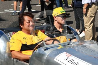World © Octane Photographic Ltd. Formula 1 – Japanese GP - Drivers Parade. Renault Sport F1 Team RS18 – Nico Hulkenberg. Suzuka Circuit, Japan. Sunday 7th October 2018.