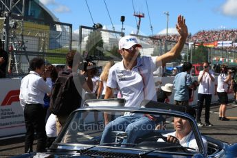 World © Octane Photographic Ltd. Formula 1 – Japanese GP - Drivers Parade. Racing Point Force India VJM11 - Esteban Ocon. Suzuka Circuit, Japan. Sunday 7th October 2018.