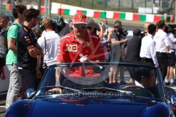 World © Octane Photographic Ltd. Formula 1 – Japanese GP - Drivers Parade. Scuderia Ferrari SF71-H – Kimi Raikkonen. Suzuka Circuit, Japan. Sunday 7th October 2018.