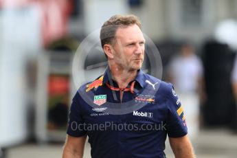 World © Octane Photographic Ltd. Formula 1 - Japanese GP - Paddock. Christian Horner - Team Principal of Red Bull Racing. Suzuka Circuit, Japan. Friday 5th October 2018.