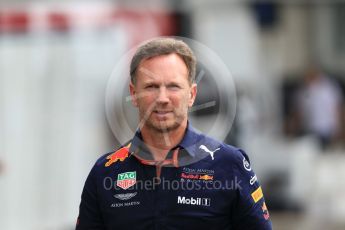 World © Octane Photographic Ltd. Formula 1 - Japanese GP - Paddock. Christian Horner - Team Principal of Red Bull Racing. Suzuka Circuit, Japan. Friday 5th October 2018.