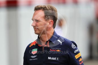 World © Octane Photographic Ltd. Formula 1 - Japanese GP - Paddock. Christian Horner - Team Principal of Red Bull Racing. Suzuka Circuit, Japan. Friday 5th October 2018.