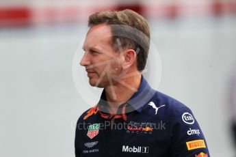 World © Octane Photographic Ltd. Formula 1 - Japanese GP - Paddock. Christian Horner - Team Principal of Red Bull Racing. Suzuka Circuit, Japan. Friday 5th October 2018.