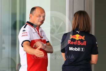 World © Octane Photographic Ltd. Formula 1 - Japanese GP - Paddock. Frederic Vasseur – Team Principal and CEO of Sauber Motorsport AG. Suzuka Circuit, Japan. Friday 5th October 2018.